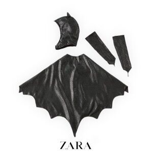 Zara kids, black, THREE-PACK OF CAT ACCESSORIES, halloween costume
